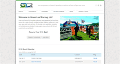 Desktop Screenshot of greenleafracing.com